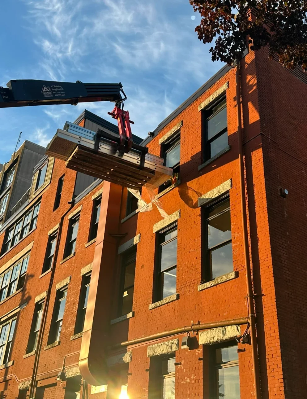 Enduro construction management on a commercial project in Metro Vancouver
