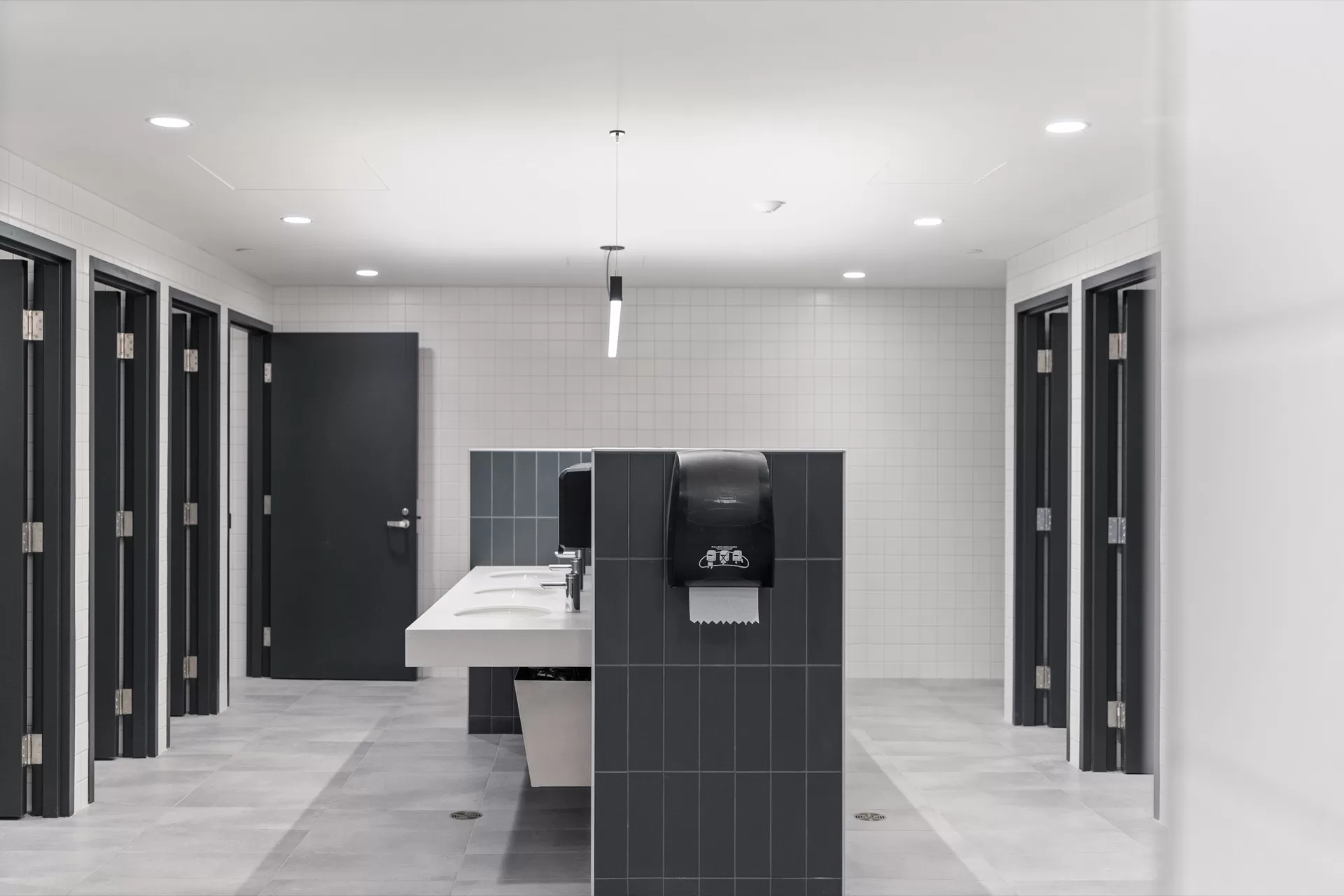 UBC Henry Angus Washrooms — interior 1