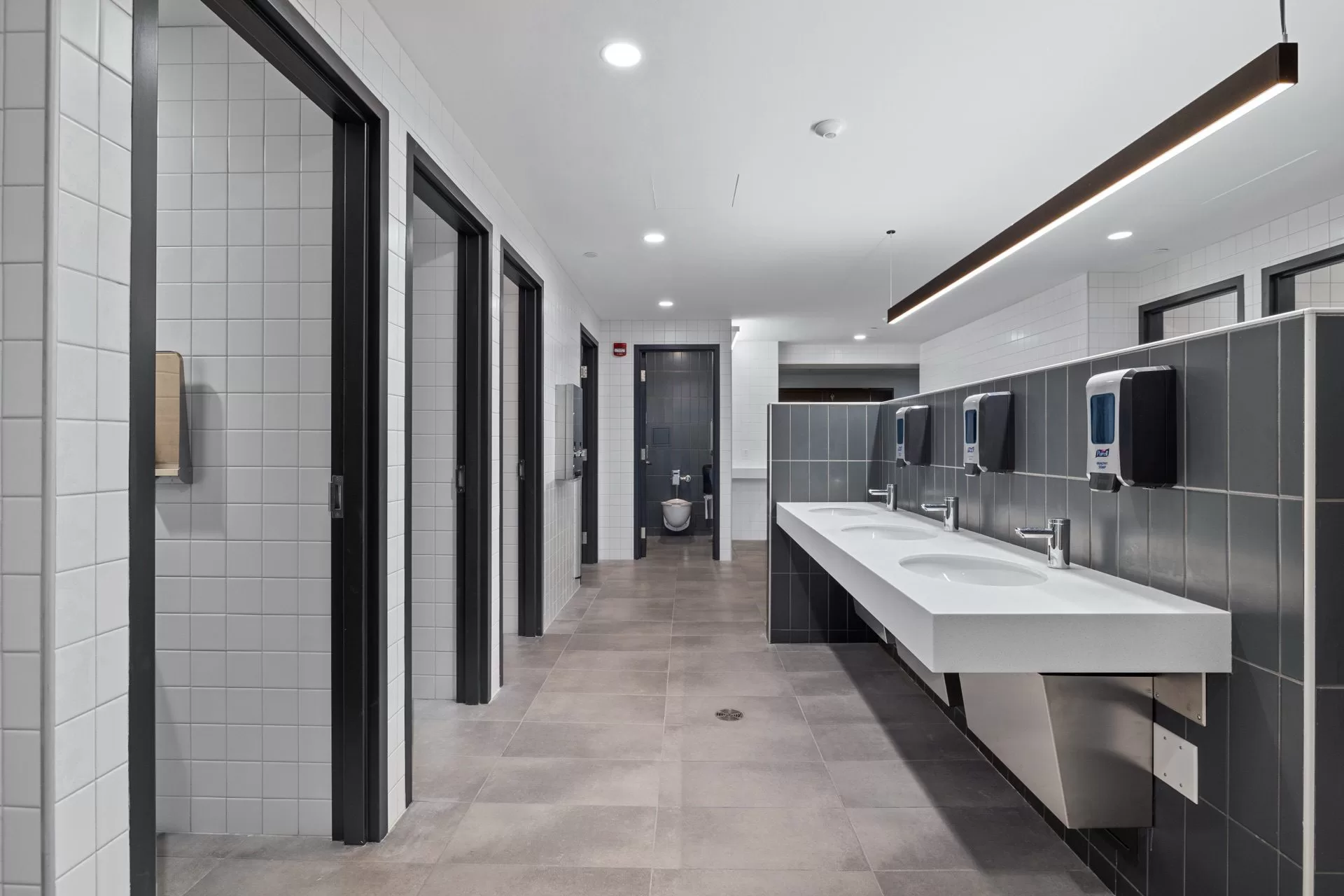 UBC Henry Angus Washrooms — interior 3